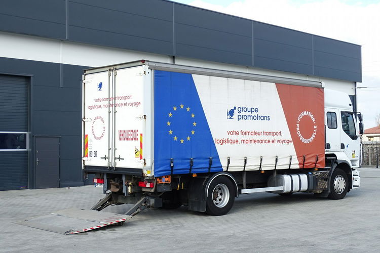 Renault PREMIUM 320 DXI Kabina 6 Osobowa Firanka Plandeka Sprowadzony Przebieg Udokumentowany , Klima , Poduszki , Winda , Hak , Brygadówka zdjęcie 3