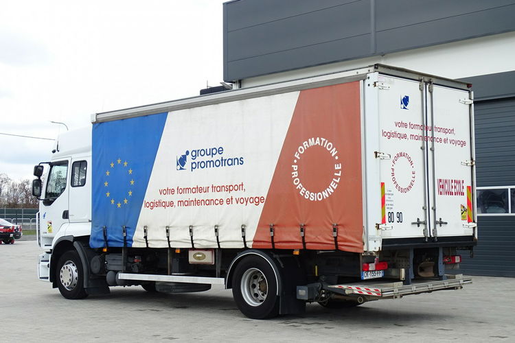 Renault PREMIUM 320 DXI Kabina 6 Osobowa Firanka Plandeka Sprowadzony Przebieg Udokumentowany , Klima , Poduszki , Winda , Hak , Brygadówka zdjęcie 4