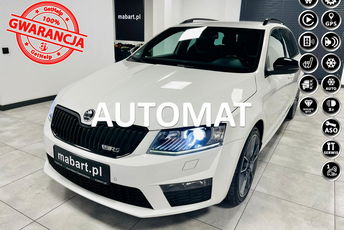 Skoda Octavia RS 2.0 TDI 184KM DSG LED AppleCar Bi-Xenon Duża Navi Z Niemiec