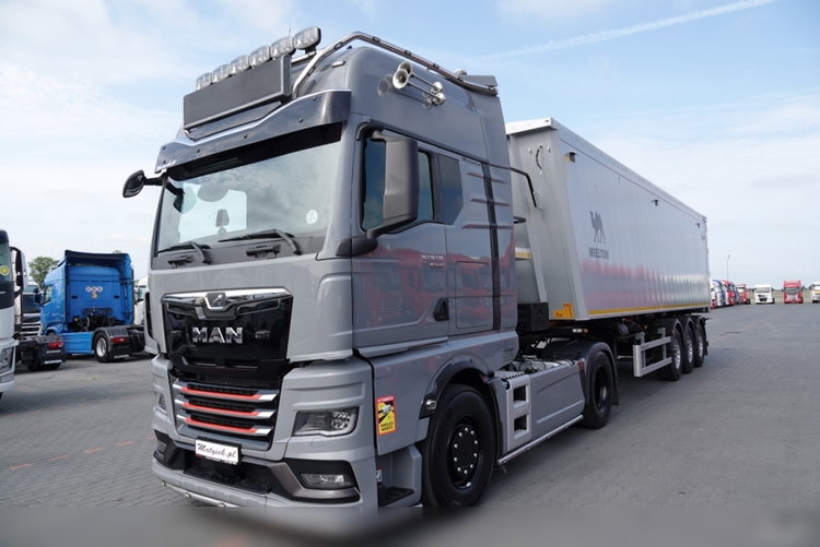 MAN TGX 510 / RETARDER / INDIVIDUAL / + WYWROTKA WIELTON 55m3 FABRYCZNIE NOWA zdjęcie 2