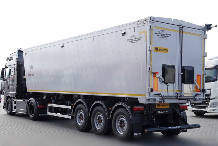 MAN TGX 510 / RETARDER / INDIVIDUAL / + WYWROTKA WIELTON 55m3 FABRYCZNIE NOWA zdjęcie 3