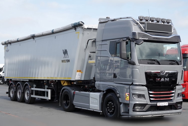 MAN TGX 510 / RETARDER / INDIVIDUAL / + WYWROTKA WIELTON 55m3 FABRYCZNIE NOWA zdjęcie 6