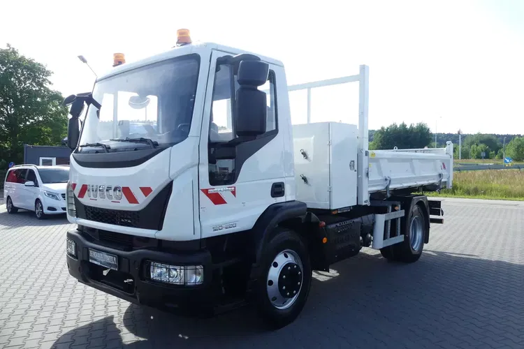 Iveco EUROCARGO 120-220 / WYWROTKA Z HYDROBURTĄ / 90 tys km / zdjęcie 4