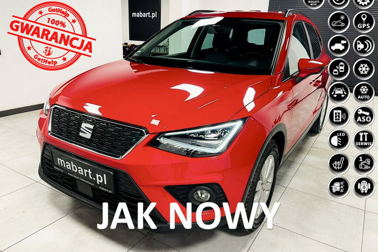 Seat Arona 1.0 TGI 27.000km XCellence Klimatronic Navi GPS KeyLessGo FullLed Temp zdjęcie 1