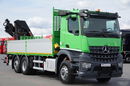 Mercedes AROCS 2636 / 6x4 / 6x2 / 4x4 / SKRZYNIOWY - 6.2 m / + HDS HIAB 192 E-4-wysów 13 m / OŚ SKRĘTNA i PODNOSZONA / EURO 6 zdjęcie 14