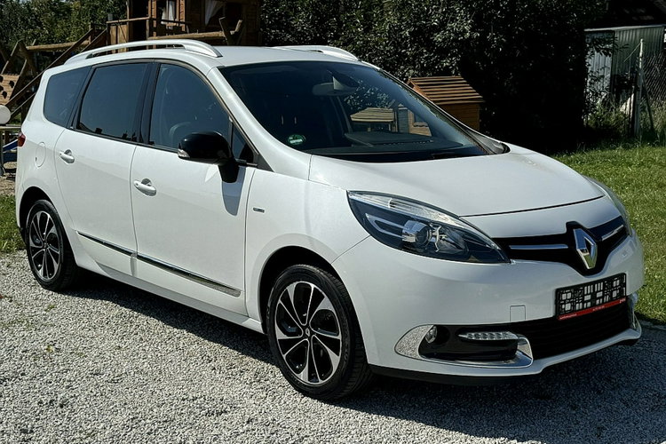 Renault Grand Scenic 7-osobowy - 1.5dCi 110KM 127.000km BOSE Nawigacja, BIAŁA PERŁA zdjęcie 2