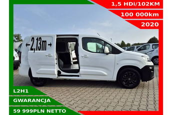 Citroen Berlingo Long 59999zł NETTO 1, 5HDi/102KM