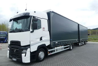 Renault T440 13L / EURO 6 / ZESTAW PRZEJAZDOWY 7.70+7.70 120m3 /