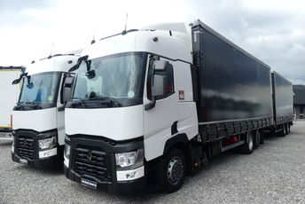 Renault T480 / 8.20 + 7.30 / ZESTAW TANDEM / EURO 6 / FIRANKA /