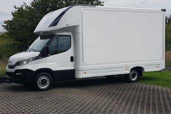 Iveco Daily KONTENER NISKOPODŁOGOWY 4.31x2.23x2.42 SKLEP KAMPER KLIMA FOODTRUCK