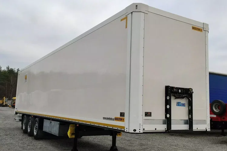 Wielton NS3F Kontener Tył Drzwi Izoterma Chłodnia bez Agregatu Koffer zdjęcie 21