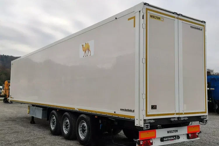 Wielton NS3F Kontener Tył Drzwi Izoterma Chłodnia bez Agregatu Koffer zdjęcie 4