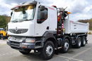 Renault Kerax 32.450DXI 8x4 HDS Fassi F170A.23 + WYWROTKA HYDROBURTA zdjęcie 22