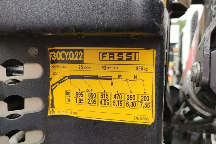 Mitsubishi Canter Fuso 9C18 3.0/180KM Automat, HDS FASSI F30 Wywrotka 3-str zdjęcie 36