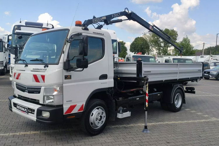 Mitsubishi Canter Fuso 9C18 3.0/180KM Automat, HDS FASSI F30 Wywrotka 3-str zdjęcie 7