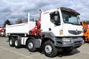 Renault Kerax 32.450DXI 8x4 HDS Fassi F170A.23 + WYWROTKA HYDROBURTA zdjęcie 2