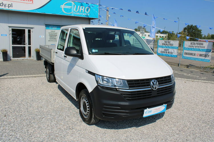 Volkswagen Transporter DOKA F-Vat 6 osob. Gwarancja Salon POLSKA zdjęcie 3