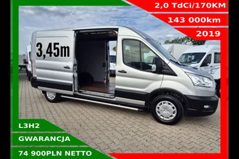 Ford Transit L3H2 74900zł NETTO 2.0TdCi/170KM