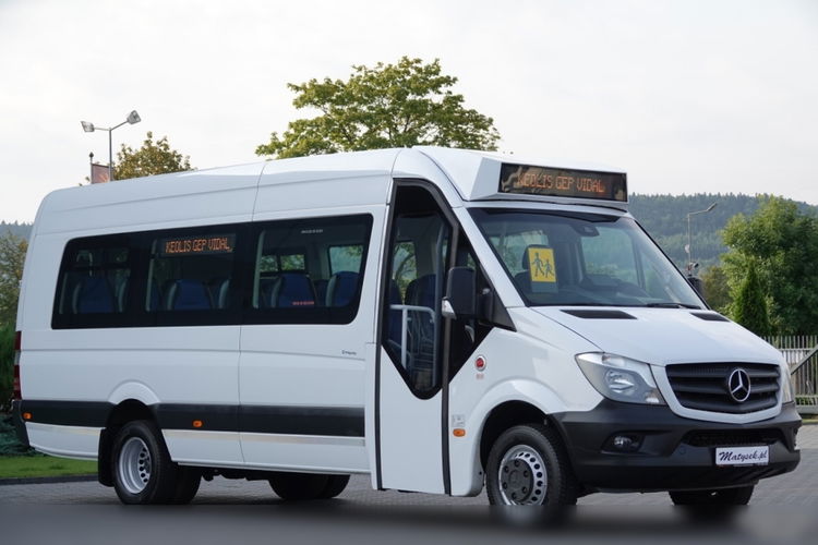 Mercedes SPRINTER 516 CDI / EURO 6 / SPROWADZONY / MANUAL / 2016 ROK / 23 MIEJSCA / zdjęcie 1