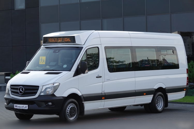 Mercedes SPRINTER 516 CDI / EURO 6 / SPROWADZONY / MANUAL / 2016 ROK / 23 MIEJSCA / zdjęcie 4