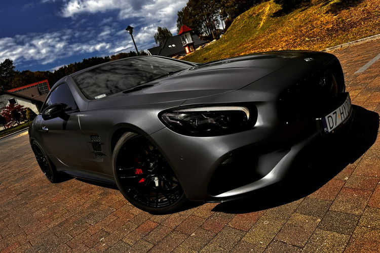 Mercedes SL 63 AMG SL63 AMG 5.5 V8 585KM SALON POLSKA BEZWYPADKOWY FV23% 19TYS PRZEBIEG zdjęcie 11