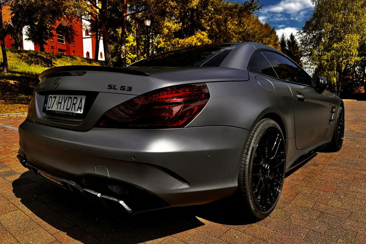 Mercedes SL 63 AMG SL63 AMG 5.5 V8 585KM SALON POLSKA BEZWYPADKOWY FV23% 19TYS PRZEBIEG zdjęcie 22