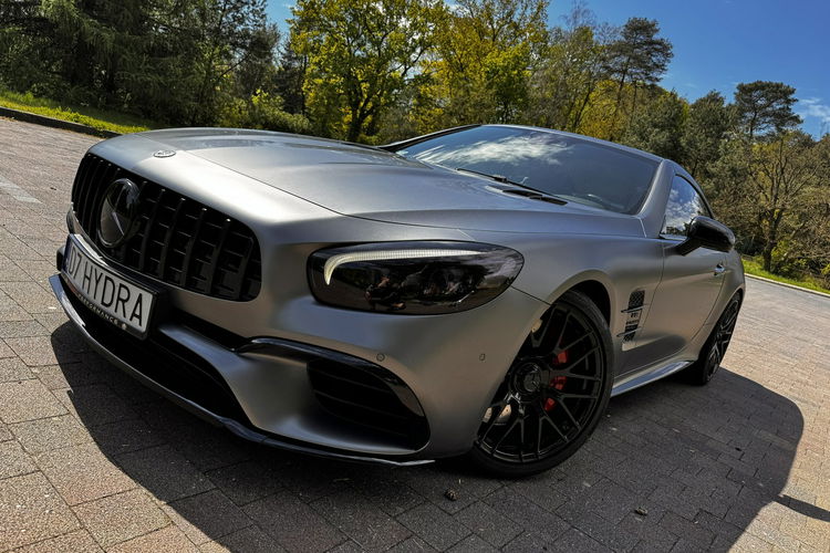 Mercedes SL 63 AMG SL63 AMG 5.5 V8 585KM SALON POLSKA BEZWYPADKOWY FV23% 19TYS PRZEBIEG zdjęcie 3
