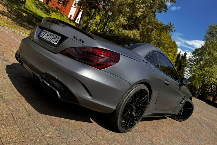 Mercedes SL 63 AMG SL63 AMG 5.5 V8 585KM SALON POLSKA BEZWYPADKOWY FV23% 19TYS PRZEBIEG zdjęcie 8