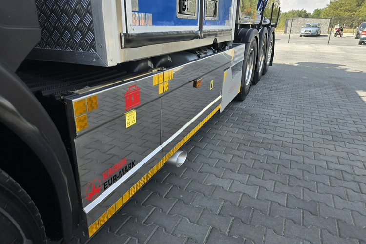 Scania EUR-MARK PL8 Ładowarka próżniowa ssąco-nadmuchowa KAISER koparka ssąca substancje sypkie odkurzacz WUKO Saugbagger zdjęcie 10