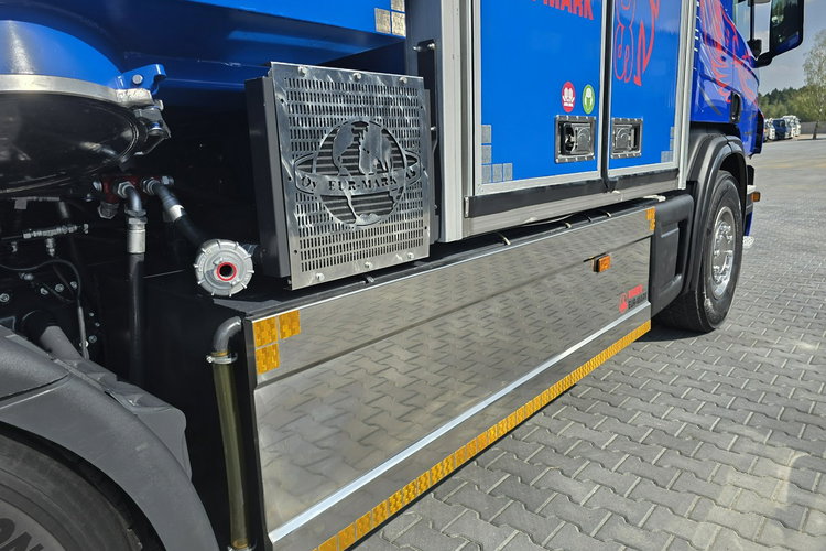 Scania EUR-MARK PL8 Ładowarka próżniowa ssąco-nadmuchowa KAISER koparka ssąca substancje sypkie odkurzacz WUKO Saugbagger zdjęcie 24