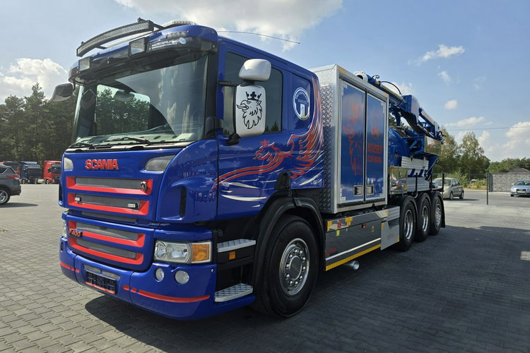 Scania EUR-MARK PL8 Ładowarka próżniowa ssąco-nadmuchowa KAISER koparka ssąca substancje sypkie odkurzacz WUKO Saugbagger zdjęcie 3