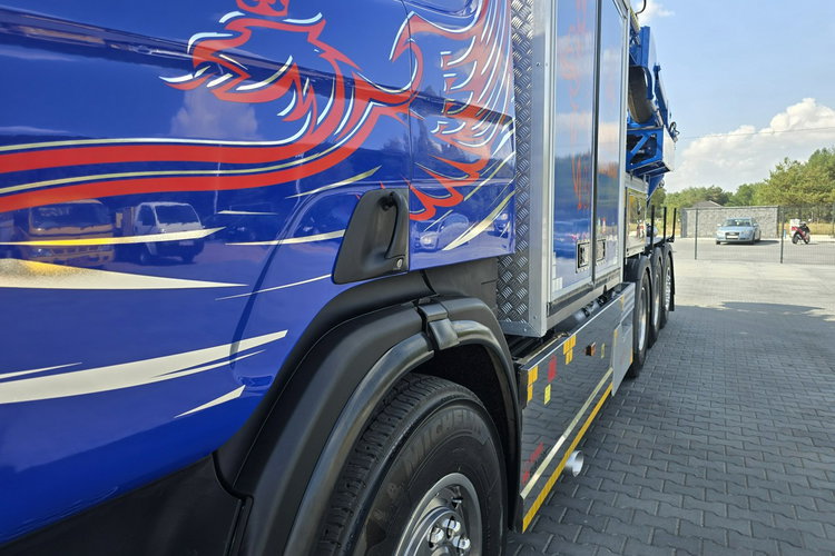 Scania EUR-MARK PL8 Ładowarka próżniowa ssąco-nadmuchowa KAISER koparka ssąca substancje sypkie odkurzacz WUKO Saugbagger zdjęcie 9