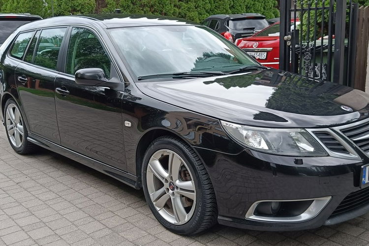 Saab 9-3X SportKombi V6 2.8 Turbo 280 KM Aero XWD , bezwypadkowy, stan bardzo dobry zdjęcie 12