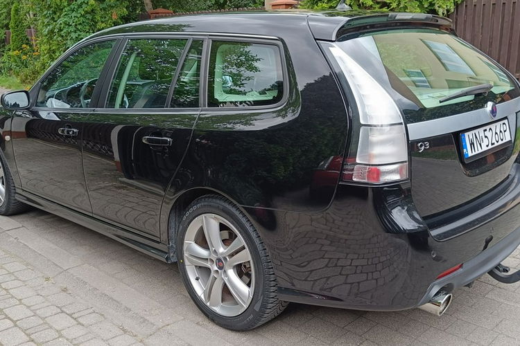 Saab 9-3X SportKombi V6 2.8 Turbo 280 KM Aero XWD , bezwypadkowy, stan bardzo dobry zdjęcie 4