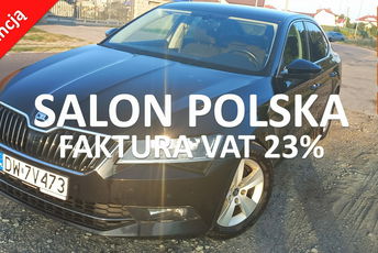 Skoda Superb DSG Full Led Grzane fotele Salon PL F.VAT23% 55900 Netto