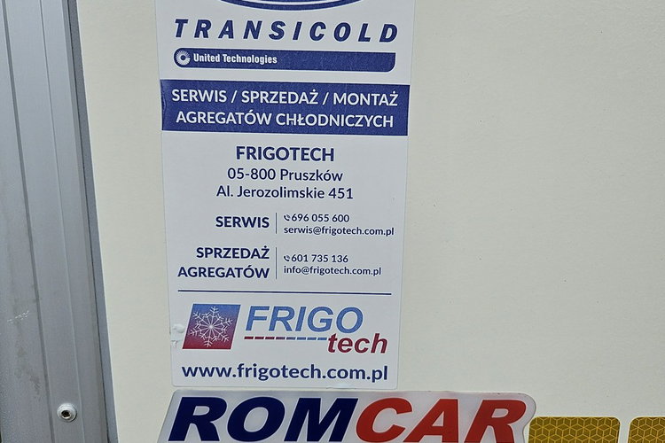 Iveco Daily 70C18 Winda-1500_kg Izoterma Chłodnia Kontener ROMCAR zdjęcie 17