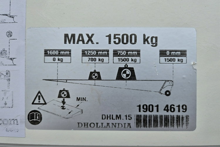 Iveco Daily 70C18 Winda-1500_kg Izoterma Chłodnia Kontener ROMCAR zdjęcie 4