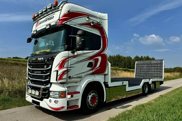 Scania R 420 LB 6x2 Auto Laweta Pomoc Drogowa Platforma (DMC - 26t) zdjęcie 1