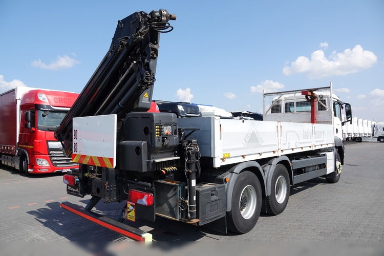 MAN TGS 26.400 / 6x4 / SKRZYNIOWY - 6, 5M / HDS HIAB 188 4xwysów 13 Metrów / EURO 6 / 2016 ROK /STEROWANIE RADIOWE / ROTATOR /  zdjęcie 14