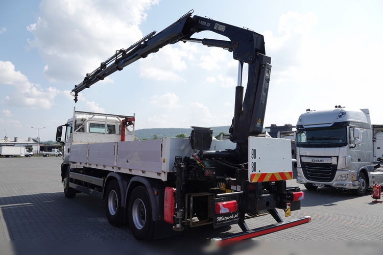 MAN TGS 26.400 / 6x4 / SKRZYNIOWY - 6, 5M / HDS HIAB 188 4xwysów 13 Metrów / EURO 6 / 2016 ROK /STEROWANIE RADIOWE / ROTATOR /  zdjęcie 4