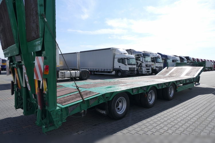 Kaiser NACZEPA LAWETA / NISKOPODWOZIOWA / NAJAZDY HYDRAULICZNE / WCIĄGARKA / zdjęcie 19