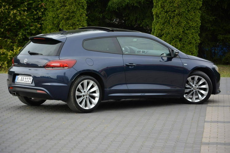 Volkswagen Scirocco 2.0T(210KM) Bi-xenon Skóry Navi Szyberdach Alu 18" Nowe Michelin Match zdjęcie 12