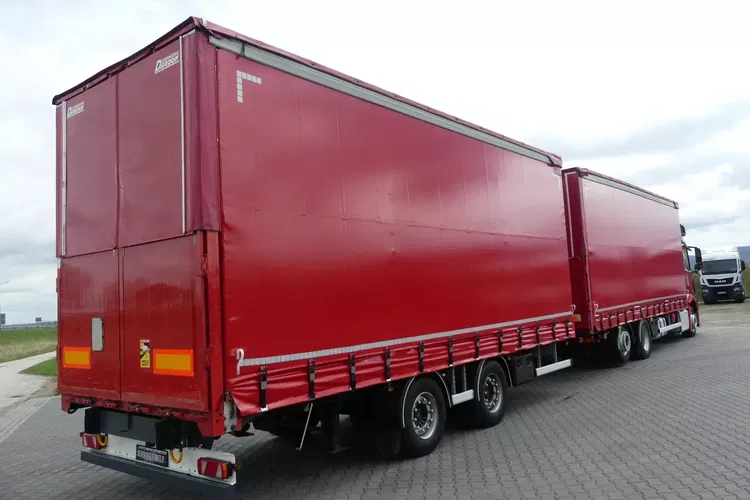 Mercedes ACTROS 2543 MP4 / EURO 6 / ZESTAW PRZESTRZENNY / zdjęcie 11