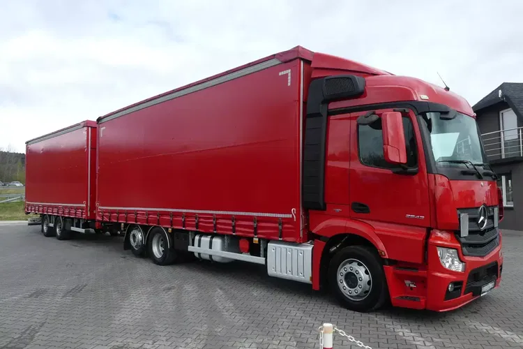 Mercedes ACTROS 2543 MP4 / EURO 6 / ZESTAW PRZESTRZENNY / zdjęcie 14