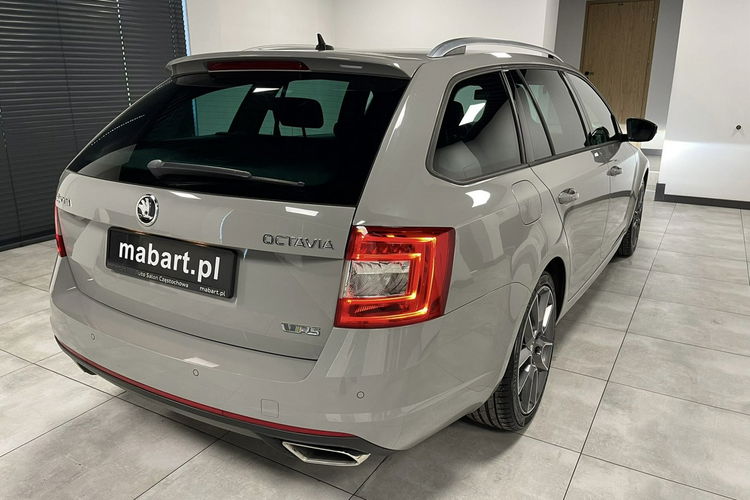 Skoda Octavia RS 2.0 TDI 184KM DSG LED AppleCar Bi-Xenon Duża Navi Nardo Grey zdjęcie 4