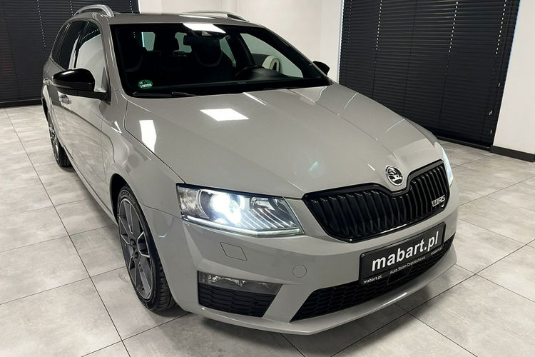 Skoda Octavia RS 2.0 TDI 184KM DSG LED AppleCar Bi-Xenon Duża Navi Nardo Grey zdjęcie 5