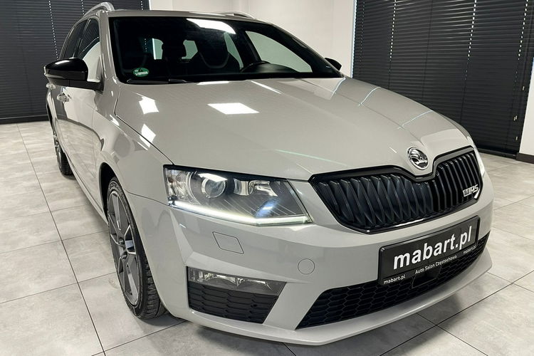 Skoda Octavia RS 2.0 TDI 184KM DSG LED AppleCar Bi-Xenon Duża Navi Nardo Grey zdjęcie 7