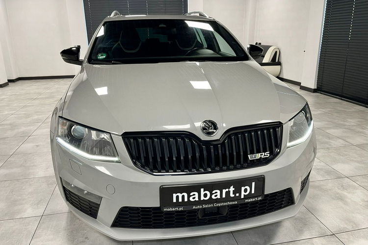 Skoda Octavia RS 2.0 TDI 184KM DSG LED AppleCar Bi-Xenon Duża Navi Nardo Grey zdjęcie 8