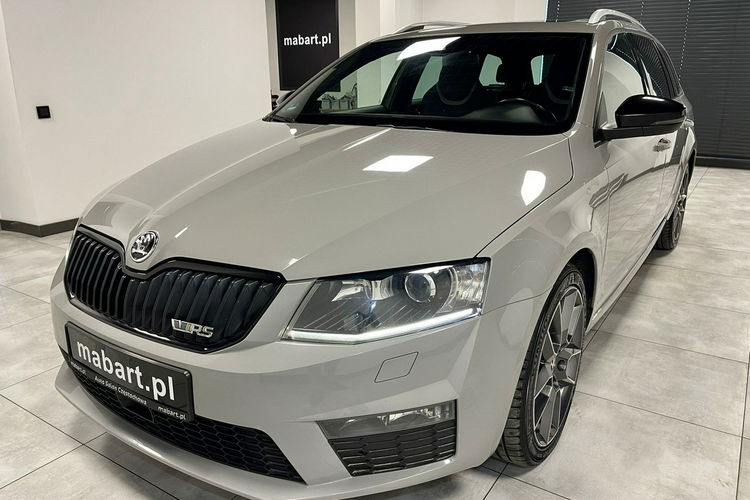 Skoda Octavia RS 2.0 TDI 184KM DSG LED AppleCar Bi-Xenon Duża Navi Nardo Grey zdjęcie 9
