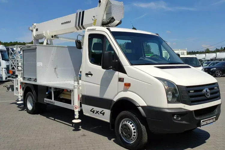 Iveco Volkswagen Crafter 4x4 Zwyżka 21m Palfinger P210BK JIP-Ogon udt zdjęcie 7